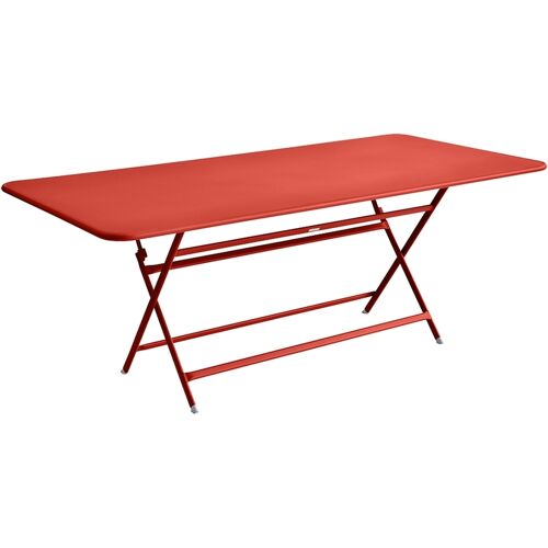 Fermob – Caractere Klapptisch – rot – 190 x 90 cm