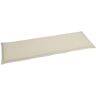 Bankauflage GO-DE Polsterauflagen Gr. B/H/T: 148 cm x 6 cm x 45 cm, uni, 1 St., beige (sand) Bankauflagen