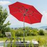 Sonnenschirm SCHNEIDER SCHIRME "Venedig" Standschirme rot Sonnenschirme ohne Schirmständer