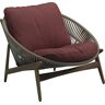 Gloster - Bora Lounge Chair - rot