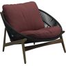 Gloster - Bora Lounge Chair - rot