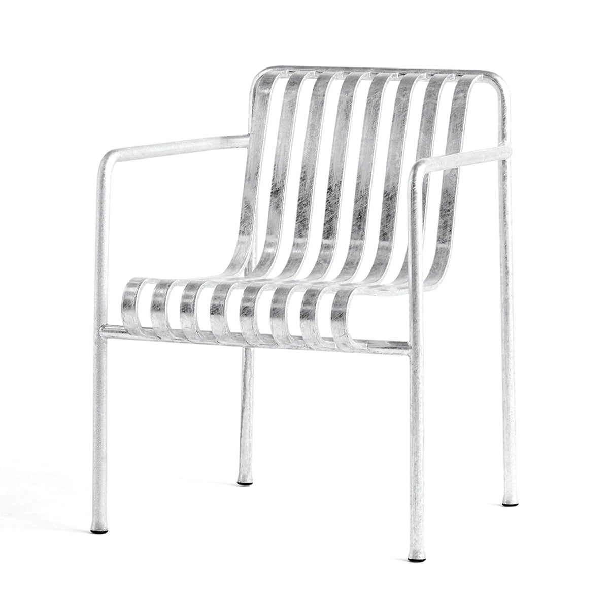 HAY - Palissade Dining Armchair, hot galvanised