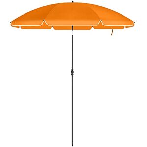 Mina Garden Parasol - Beach Parasol - Ø 200 cm - Solbeskyttelse - Orange