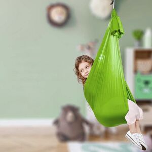 Shoppo Marte Kids Elastic Hammock Indoor Outdoor Swing, Size: 1.5x2.8m (Green)