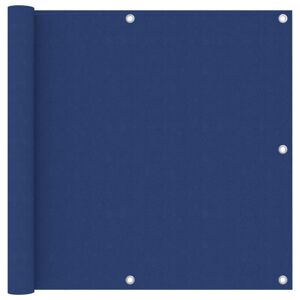 vidaXL altanafskærmning 90x400 cm oxfordstof blå