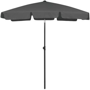 vidaXL strandparasol 180x120 cm antracitgrå