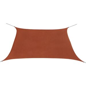 vidaXL solsejl Oxford-stof firkantet 3,6 x 3,6 m terracotta