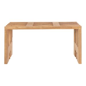 Homeshop Bænk i teak 90x30 cm - 1401101.