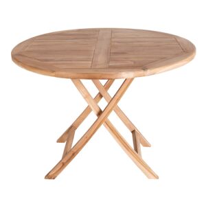Homeshop Spisebord Spisebord i teaktræ Ø100x75cm - 7501080