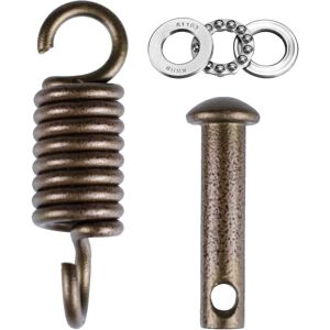 Hængekøjestol Ultimate Hanging Kit Æg Hængekøjestol Spring Pin Plug Hardware- 500lb Hængekøjestol Hængesæt til at hænge kurvstole Hængekøje og