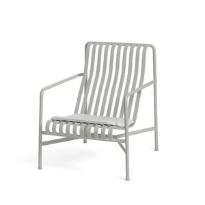 HAY Palissade Lounge Chair High SH: 38 cm - Sky Grey