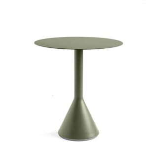 Hay Palissade Cone Table Ø: 70 cm - Olive