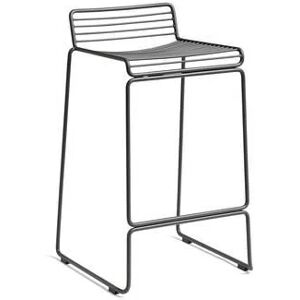 Hay Hee Bar Stool Low 2 Stk SH: 65 cm - Asphalt Grey