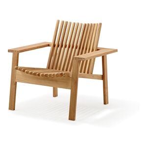 Cane-line Outdoor Amaze lounge stol, stabelbar - Teak