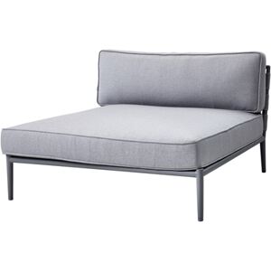 Cane-line Outdoor Conic Daybed Modul L: 120 cm - Light Grey