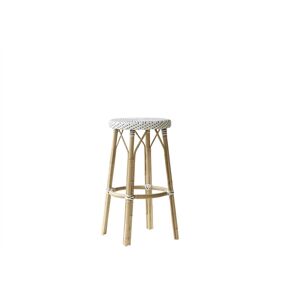 Sika Design Sika-Design Simone Barstol H: 78 cm - White w. Cappuchino Dot