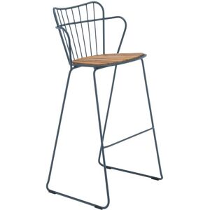 HOUE Paon Bar Stool SH: 78 cm - Midnight Blue