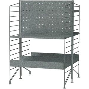 String Furniture Outdoor Reol J 60x89 cm - Galvaniseret