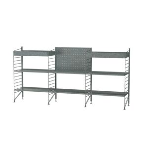 String Furniture Outdoor Reol M 180x89 cm - Galvaniseret