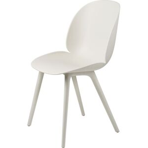 Gubi Beetle Outdoor Dining Chair SH: 45 cm - Alabaster White