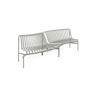 Hay Palissade Park Dining Bench In-Out Starter Set/Set Of 2 L: 283 cm - Sky Grey