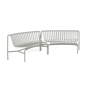 HAY Palissade Park Dining Bench In-In Starter Set/Set Of 2 L: 295,5 cm - Sky Grey