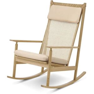 Warm Nordic Swing Rocking Chair H: 103 cm - Oak/Nature