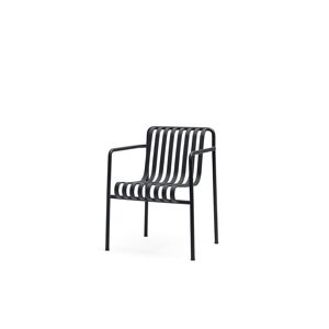 Hay Palissade Dining Arm Chair SH: 45 cm 2 Stk. - Anthracite