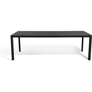 Mindo 101 Dining Table 222x90 cm - Dark Grey/Black Opium