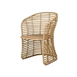 Cane-line Outdoor Basket Stol SH: 45 cm - Natural Weave