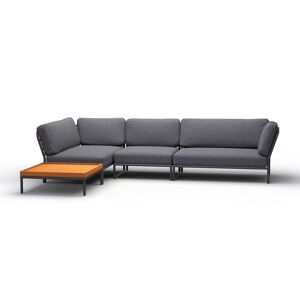 HOUE Level Loungesæt 3 personer - Dark Grey