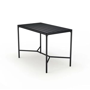 HOUE Four Bar Table 90x160 cm - Aluminium Lamellas / Black