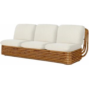 Gubi Bohemian 72 Sofa B: 210 cm - Rattan/Chevron 002