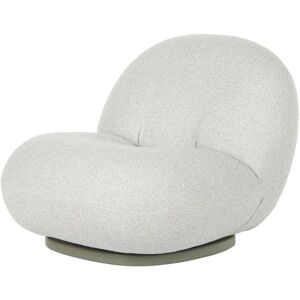 GUBI Pacha Outdoor Lounge Chair w. Swivel SH: 37 cm - Dedar Libera 003/Moss Gray