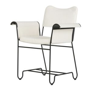 GUBI Tropique Dining Chair SH: 45 cm - Black/Limonta 06