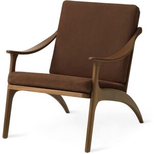 Warm Nordic Lean Back Lounge Chair SH: 41 cm - Teak/Terra