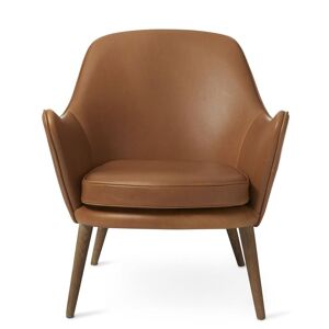 Warm Nordic Dwell Lounge Chair SH: 46 cm - Camel