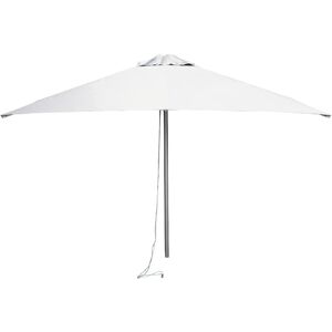 Cane-line Outdoor Habour Parasol Ø: 300 cm - White M. Parasolfod M. Hjul - Matt Grey Granite