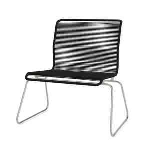 Montana Panton One Lounge Stol SH: 40 cm - Stainless Steel/Clark