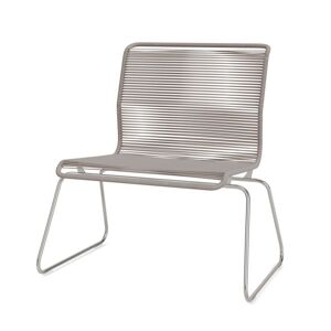 Montana Panton One Lounge Stol SH: 40 cm - Stainless Steel/Carmen