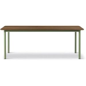 Fredericia 6631 Plan Bord 200x100 cm - Røget Eg/Modernist Green