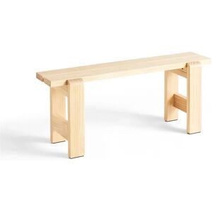 Hay Weekday Bench B: 111 cm - Lacquered Pinewood