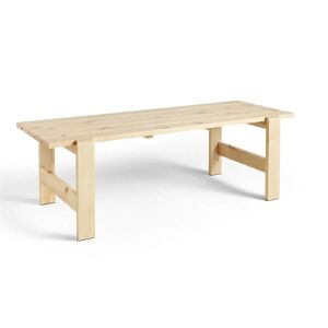 HAY Weekday Table Spisebord L: 230 cm - Lacquered Pinewood