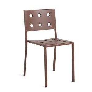 Hay Balcony Dining Chair SH: 46 cm - Iron Red