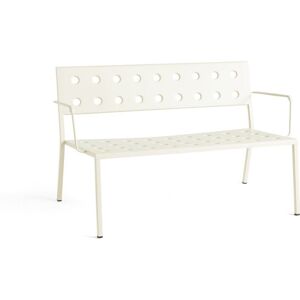 HAY Balcony Lounge Bench W. Arm L: 121,5 cm - Chalk Beige