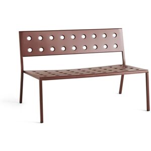 HAY Balcony Lounge Bench L: 113,5 cm - Iron Red