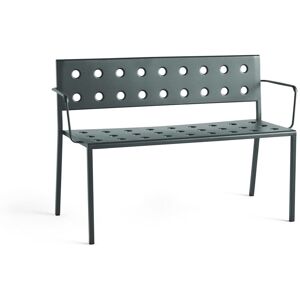 Hay Balcony Dining Bench W. Arm L: 121 cm - Dark Forest