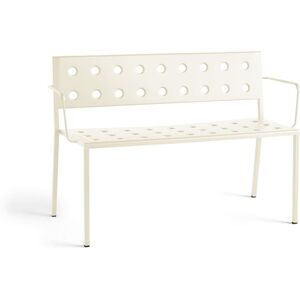 Hay Balcony Dining Bench W. Arm L: 121 cm - Chalk Beige