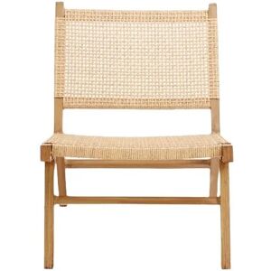 Nordal Vasai Lounge Havestol SH: 36 cm - Flettet Polyrattan/Natur