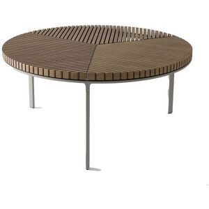 Vipp 716 Outdoor Open-Air Coffee Table Ø: 90 cm - Teak